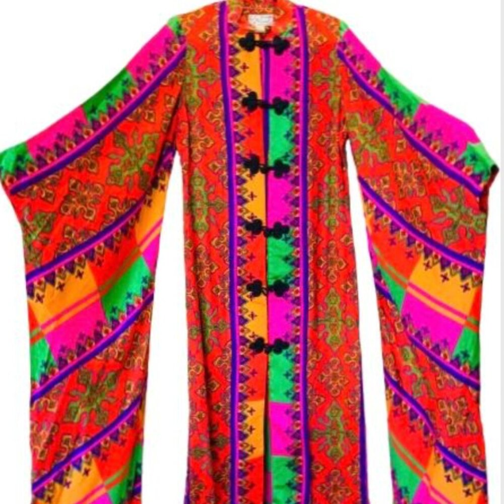 ISO 60’s Kimono caftan with belt by Krist of CA